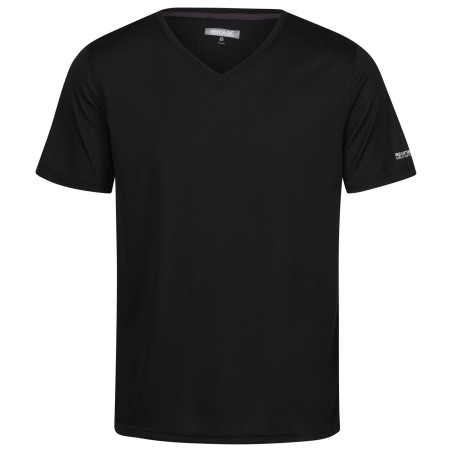 Muška majica Regatta Fingal V-Neck crna Black