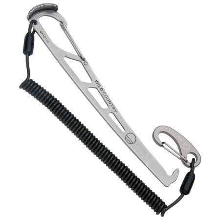 Izvlačivač klinova Wild Country Pro Key With Leash srebrena