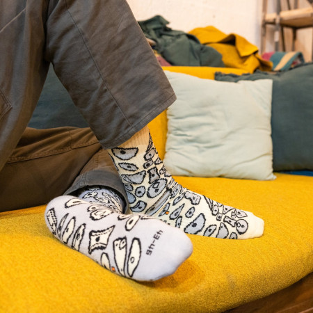 Čarape YY VERTICAL Spray Wall