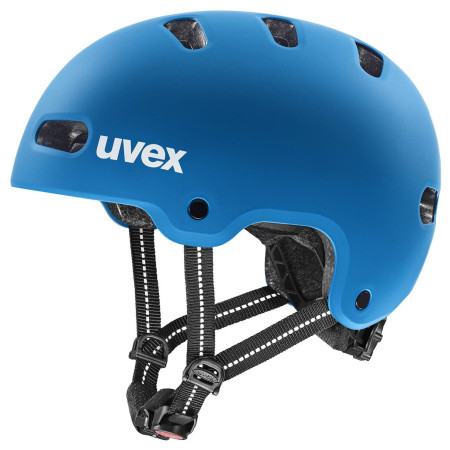 Dječja biciklistička kaciga Uvex Kid 4 plava bubble blue matt