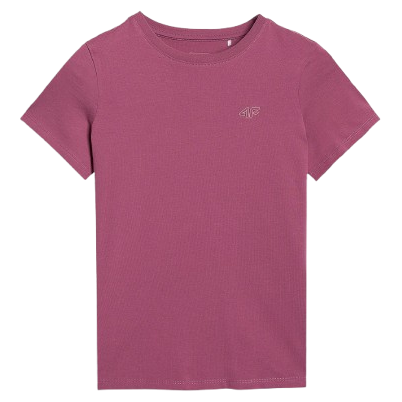 Dječja majica 4F Tshirt F2397 boja vina DARK VIOLET