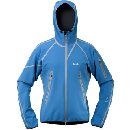 Ženska jakna Tilak Ogre Lady s kapucí plava