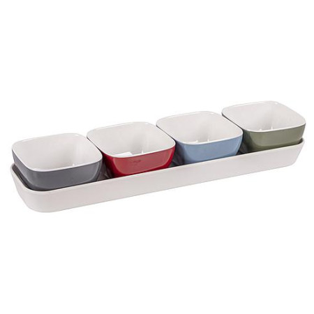 Set zdjela Bo-Camp Snackset 4 100% Malamine višebojna Multicolor