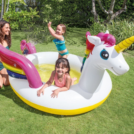 Bazen Intex Mystic Unicorn Spray Pool