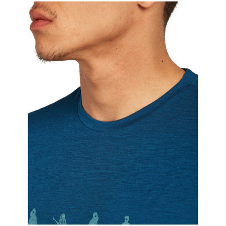 Muška majica Icebreaker Men Merino 150 Tech Lite SS Tee Snow Day