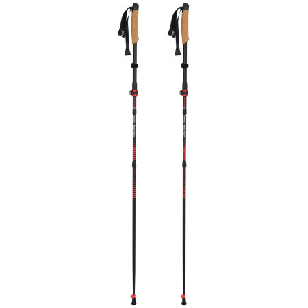 Štapovi za trail trčanje Warg Trailspeed Alu crvena red