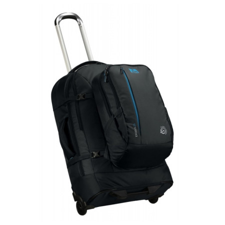 Kofer za putovanja Vango Exodus 60+20 crna CarbideGray/VoltBlue