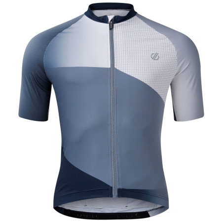 Muški biciklistički dres Dare 2b Lightning Short Sleeve Printed Jersey siva MercuGradPrt