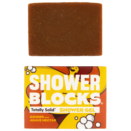 Gel za tuširanje Totally Solid Solid Shower Gel - Ginger & Agave Nectar narančasta