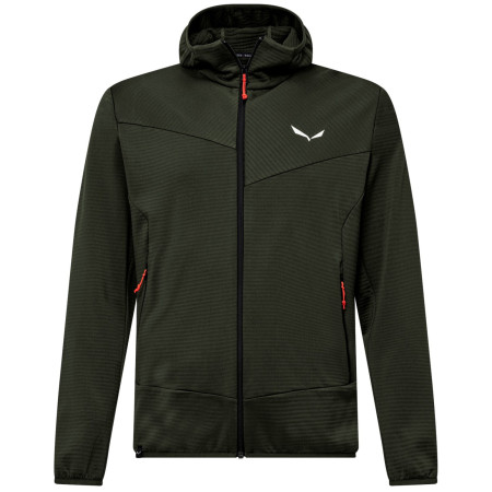 Muške funkcionalne majice dugih rukava Salewa Puez Altavia Pl Hd Jkt M tamno zelena dark olive