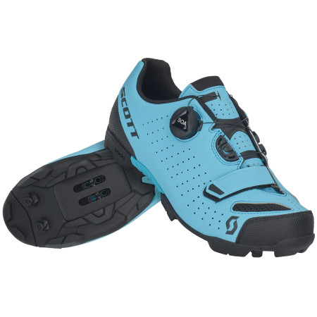 Ženske biciklističke cipele Scott Mtb Comp Boa Lady plava/crna LightBlue/Black