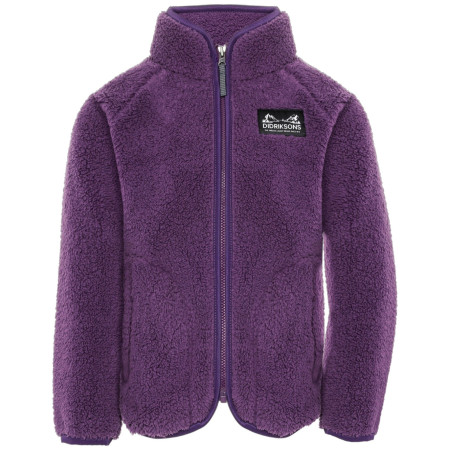 Dječja dukserica Didriksons Gibbs Kids Fullzip 2 Northen Purple Ljubičasta Northen Purple