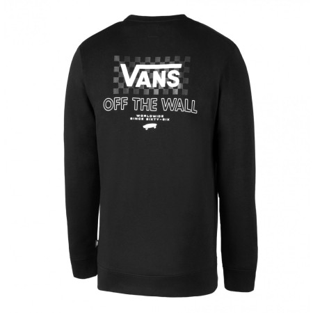 Muška dukserica Vans Mn Pressed Floral Crew crna Black