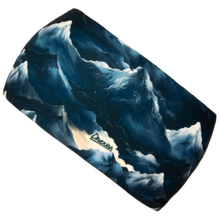 Ženska traka za glavu Drexiss Shadow Mountain plava/siva