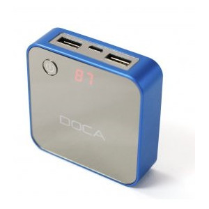 Power bank eksterne baterije Doca Power banka 8400 mAh D525 plava