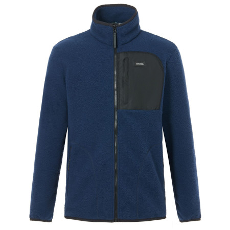 Muške funkcionalne majice dugih rukava Regatta Frankie Borg tamno plava Navy/Black
