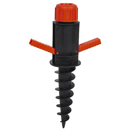 Ručni bušač rupa za suncobran Bo-Camp Beach Umbrella Auger Plastic crna/crvena Black/Red