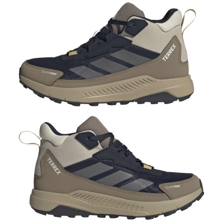 Dječja obuća Adidas Terrex Anylander Mid Climaproof J Blue