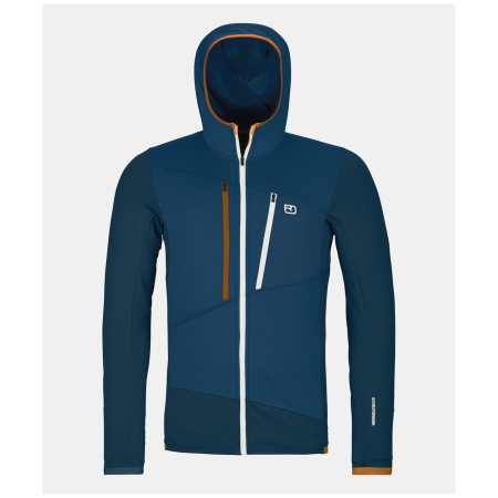 Muška jakna Ortovox Fleece Grid Hoody M