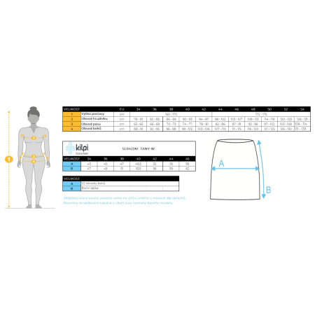 Ženska suknja Kilpi Tany-W