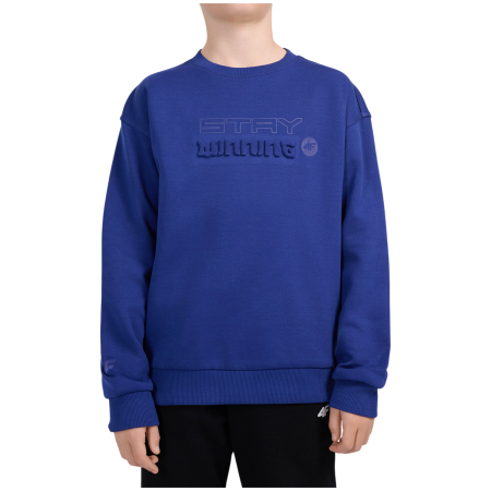 Dječja dukserica 4F Sweatshirt M2688 Cobalt plava Cobalt