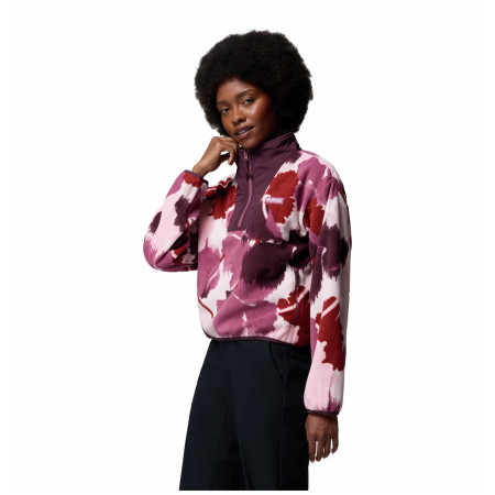 Ženska dukserica Columbia Sequoia Grove™ Ii Printed Half Zip Ljubičasta Antique Mauve Ikatbloom