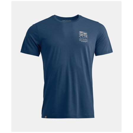 Muške funkcionalne majice Ortovox 150 Cool Mtn Mission Ts M tamno plava Deep Ocean
