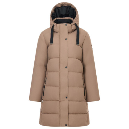 Ženska duga jakna Regatta Eryn smeđa Mocha(Black)