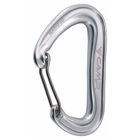 Karabiner Camp Nano 22 srebrena