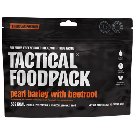 Dehidrirana hrana Tactical Foodpack Pearl Barley with Beetroot 110g
