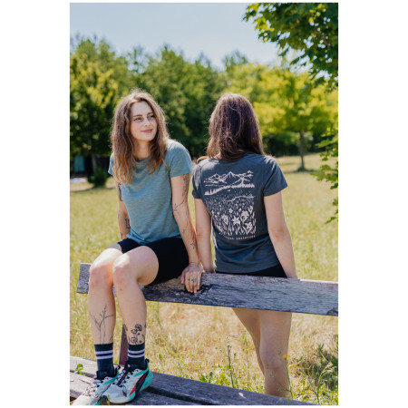 Ženska majica MOOA Merino Lyolite Horizon 150 Comfy