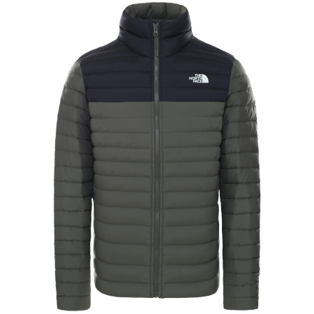 Muška jakna The North Face Stretch Down zelena/crna NewTaupeGreen/TnfBlack