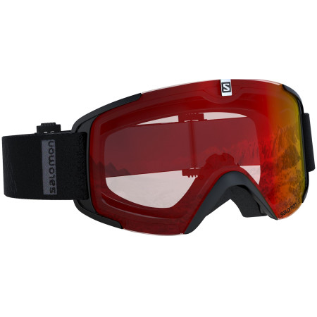 Skijaške naočale Salomon Xview Black Mid Red