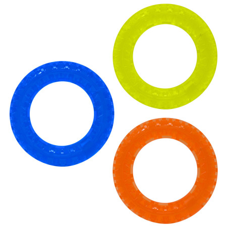 Igračka za psa Nerf Dog EXO Spike Ring 12,5 cm 3 pcs