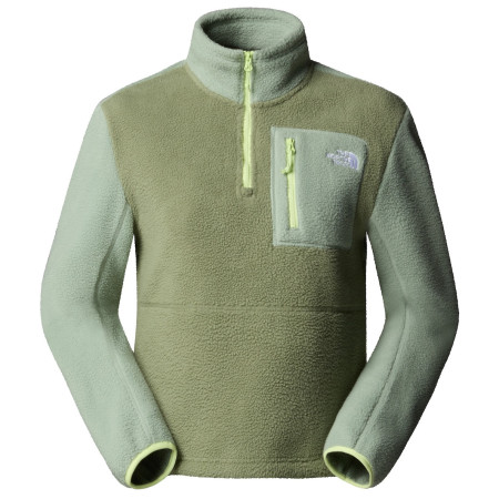 Ženska dukserica The North Face W Yumiori 1/4 Zip zelena Bark Mist/Slate Moss/As