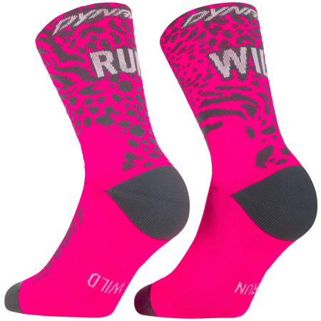 Čarape Dynafit Run Wild Crew Sk ružičasta pink glo/0720