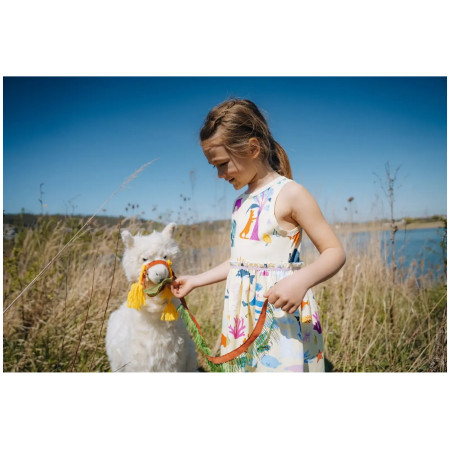 Dječja haljina Wouki Suna Yellow