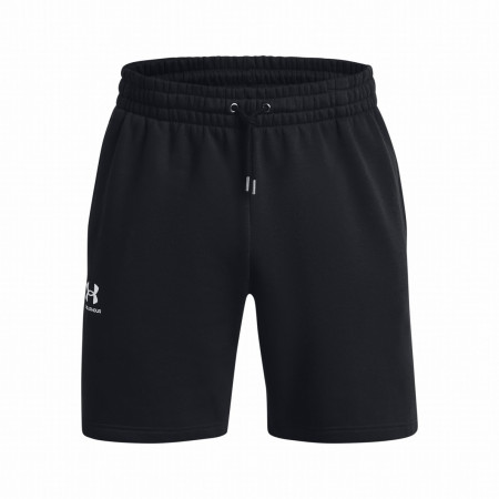 Muške kratke hlače Under Armour Icon Fleece Short crna Black/White