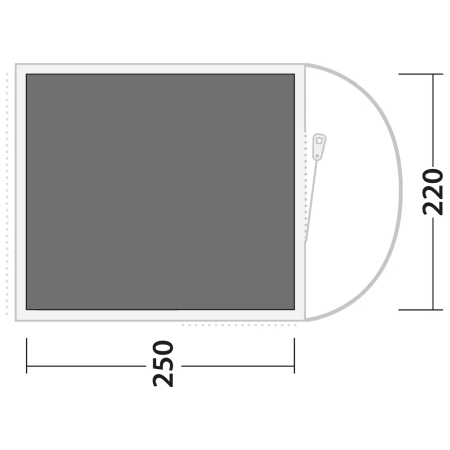 Podloga pod šator Outwell Footprint Sky 2