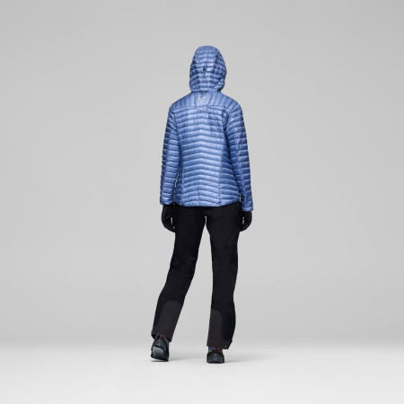 Ženska jakna od perja Norrona trollveggen down800 super light Hood