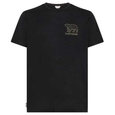 Muške funkcionalne majice Icebreaker M 150 Tech Lite SS Tee Forest Footsc crna Black