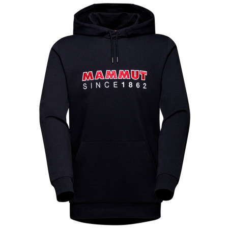 Muška dukserica Mammut ML Hoody Men Logo crna black-spicy