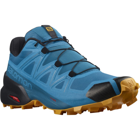 Muške cipele Salomon Speedcross 5 plava/žuta CrystalTeal