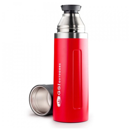 Termosica GSI Outdoors Glacier Stainless Vacuum Bottle 1l crvena red