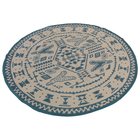 Tepisi za šator Easy Camp Bilberry Round Carpet smeđesiva