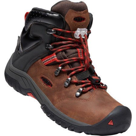 Dječja obuća Keen Torino II MID WP Y smeđa TortoiseShell/FireyRed
