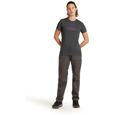 Ženska funkcionalna majica Icebreaker W Mer 150 Tech Lite SS Tee Sunrise Sumit