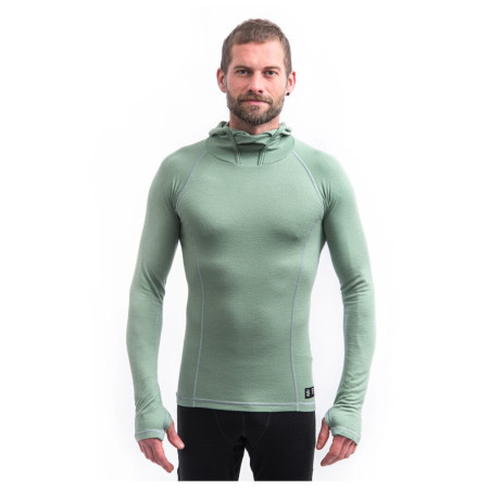 Muške funkcionalne majice Sensor Merino DF dugi rukav s kapuljačom