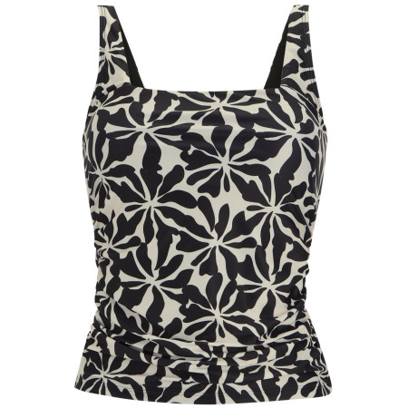 Ženski kupaći Regatta Loria Tankini Top crna/bež AbstrctFlorl