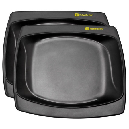 Set tanjura Ridge Monkey DLX Large Plate Twin Pack